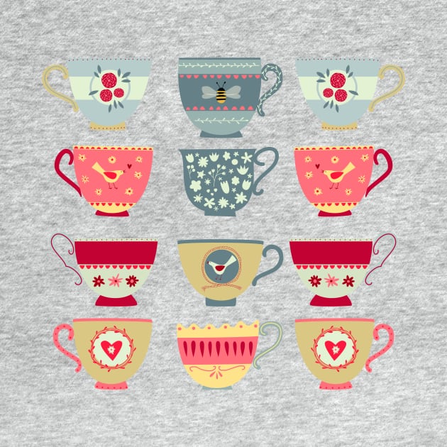 Tea Cups by NicSquirrell